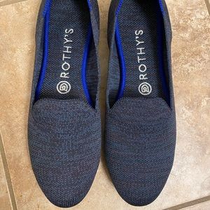Rothy’s EUC Navy heather loafer